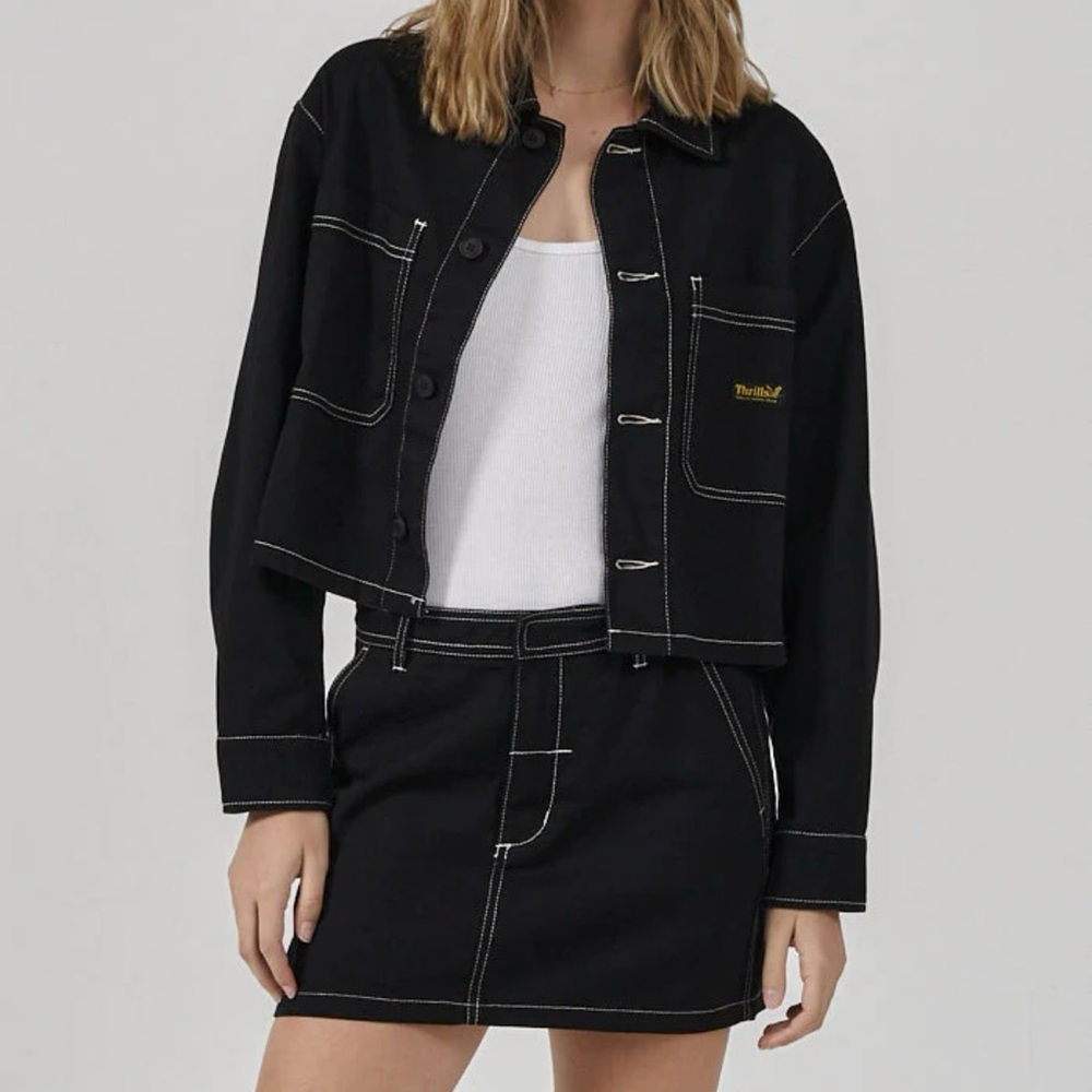Thrills cropped Overshirt S